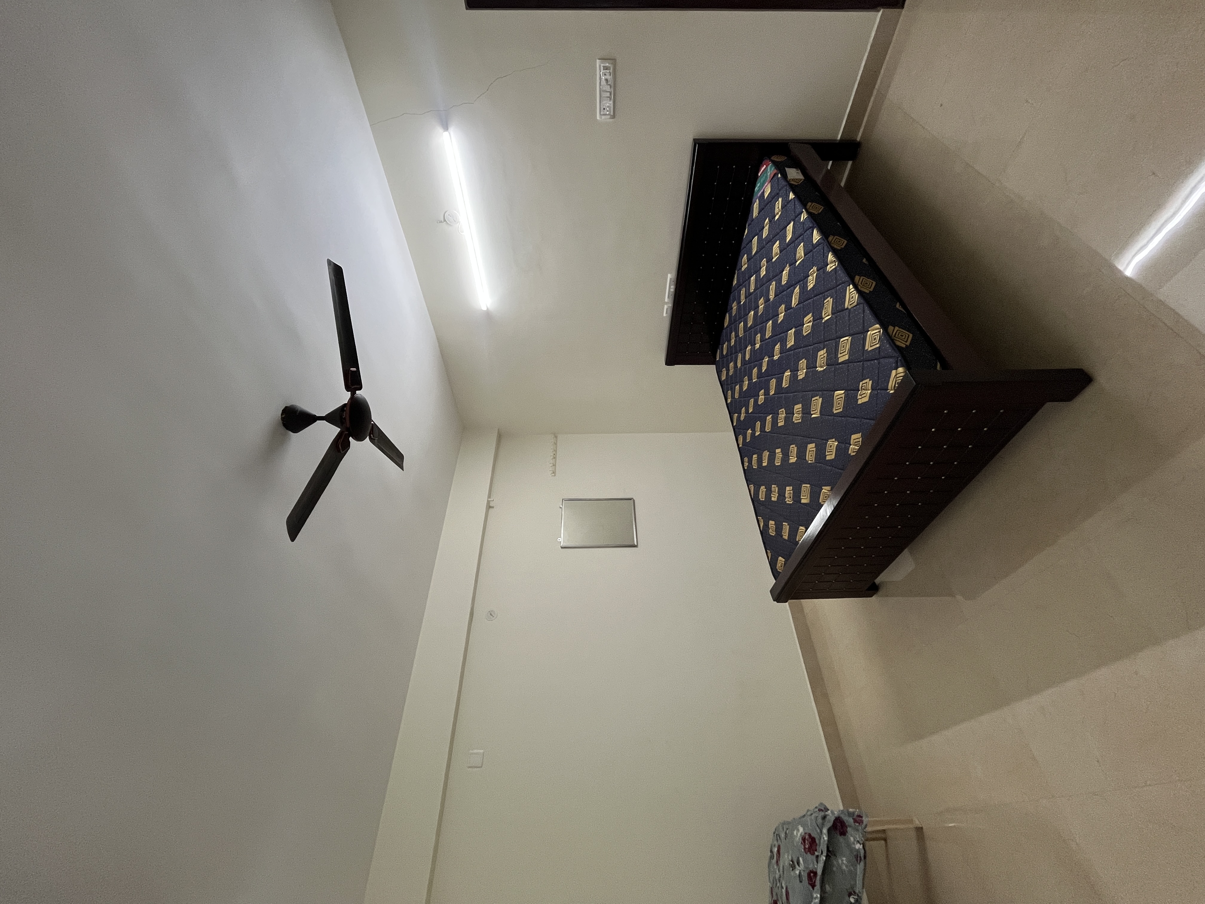 Empty bedroom before design
